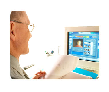 Website visitor watching video